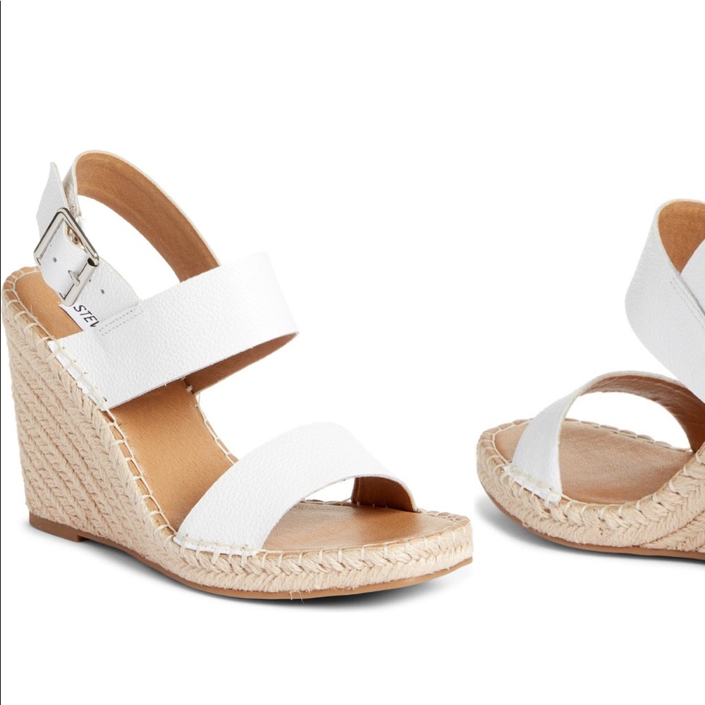 NEW steve madden size 6 espadrille wedge